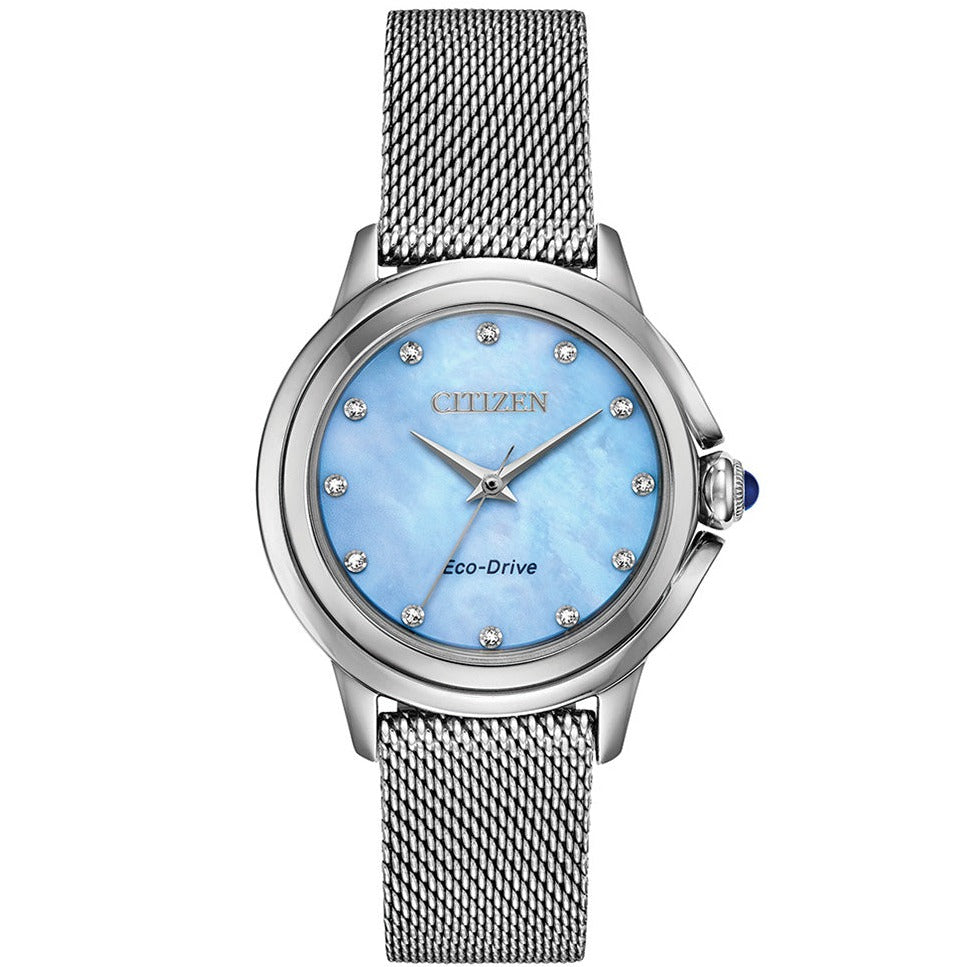 Citizen hot sale mesh watch