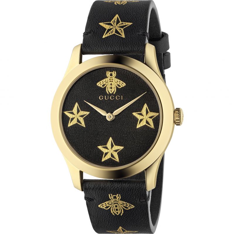 Gucci G Timeless Black Star YA1264055 Design Centre Jewellery