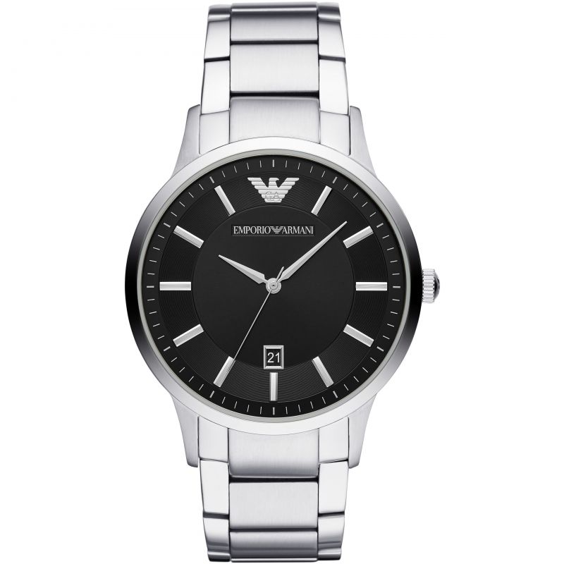 Emporio Armani Three Hand Date Stainless Steel AR11181 Design