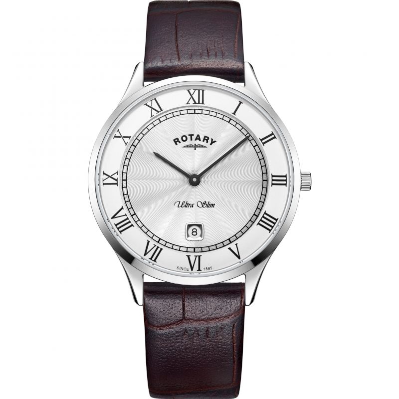 Rotary mens 2025 ultra slim watch