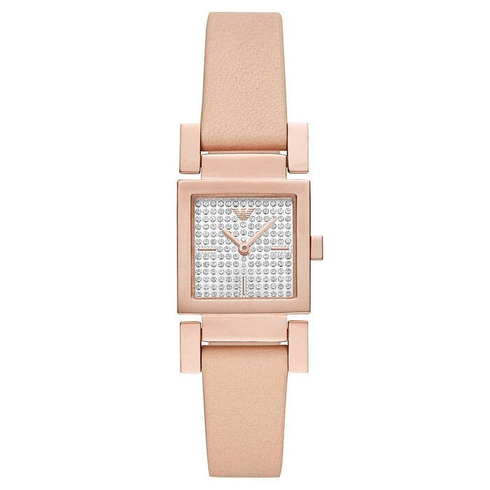 Emporio armani outlet watch square